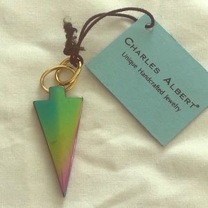 NWT Charles Albert Heat treated hematite arrow